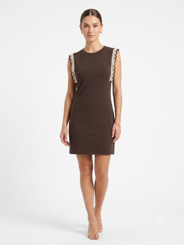Mocca Lace Dress 