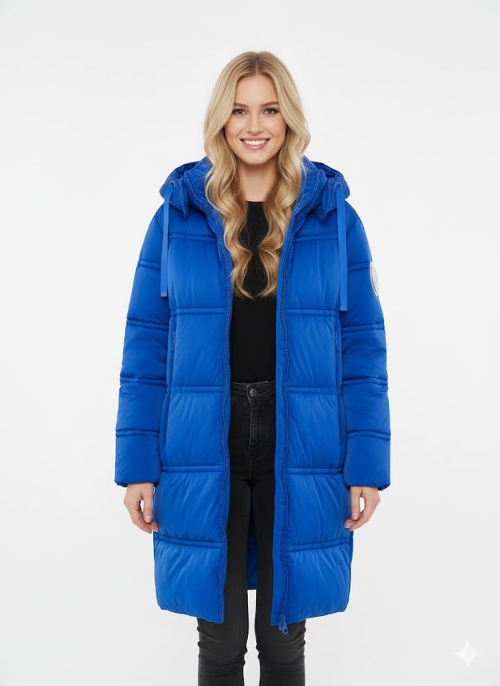 Maxi puffer μπουφάν 