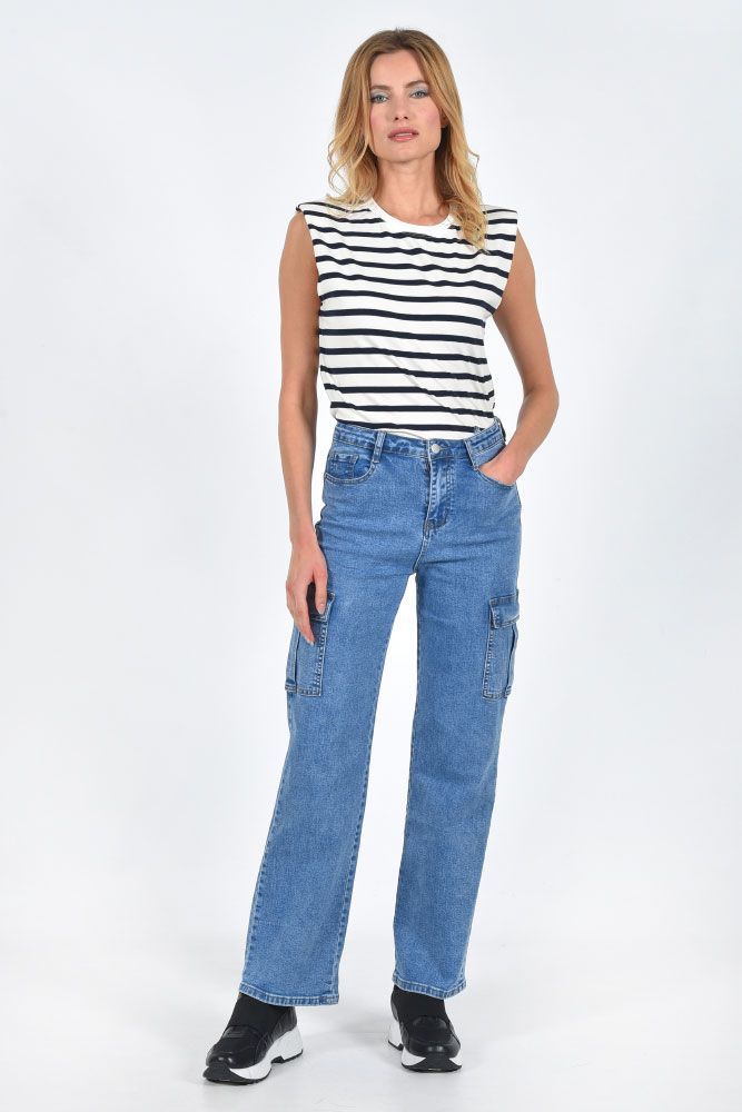 Jean trouser cargo