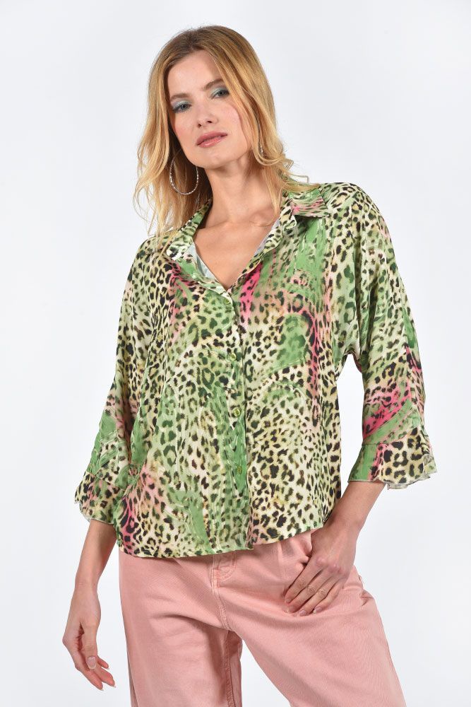 Leopard πουκάμισο 
