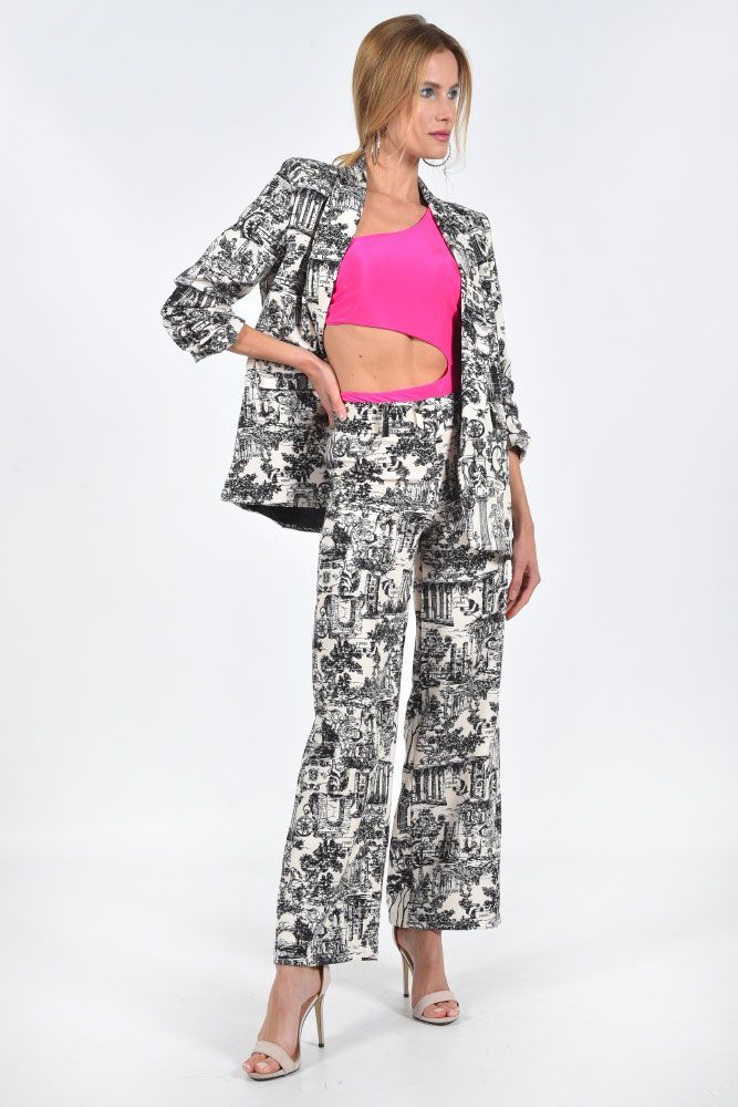 Printed trouser 
