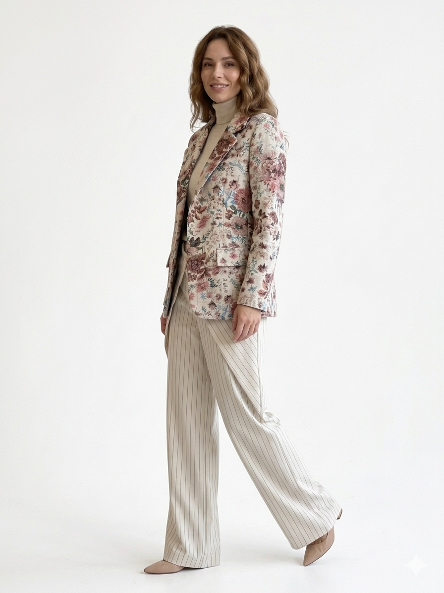 Botanical Art σακάκι