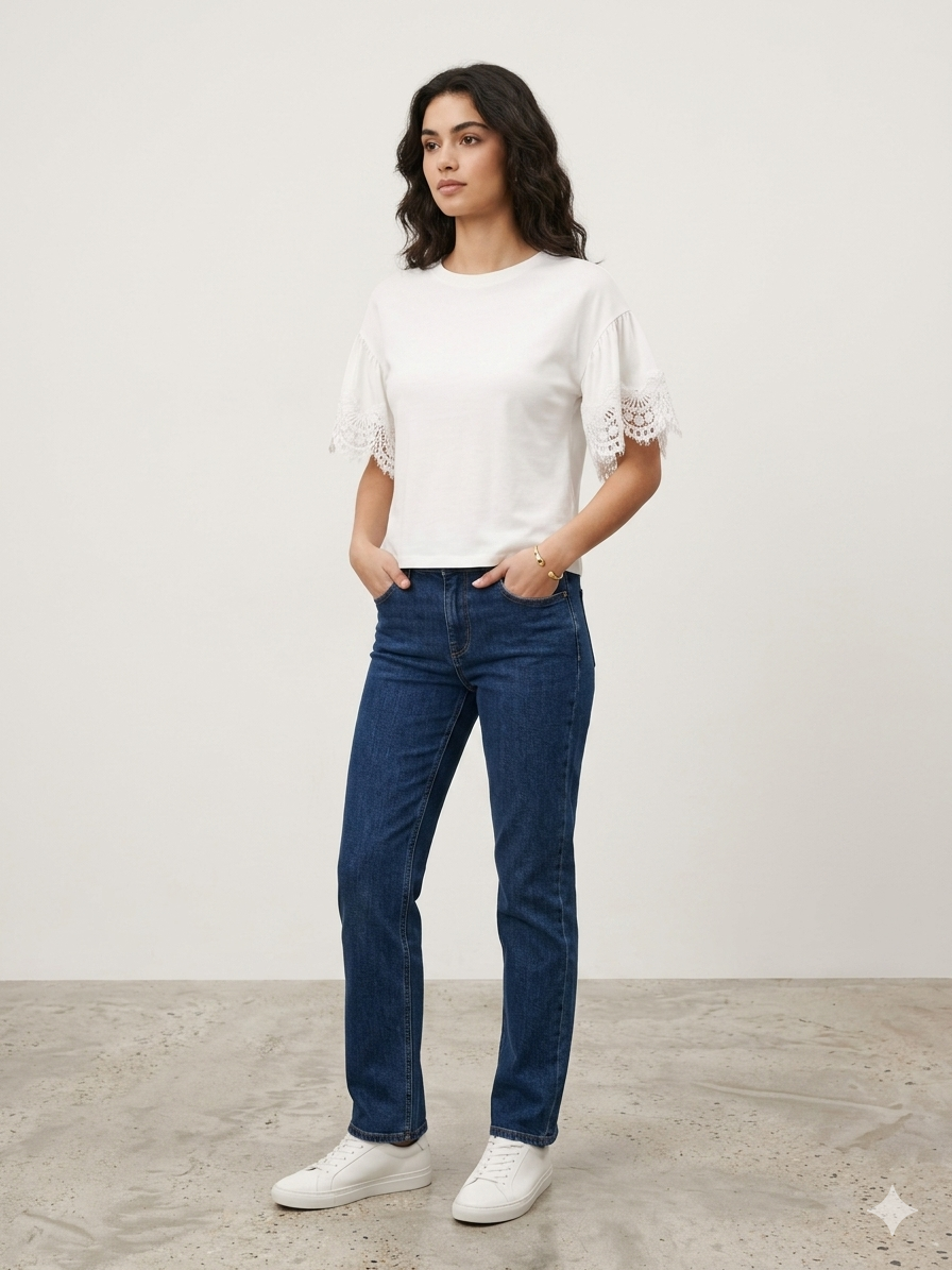 The Elegant Lace μπλούζα