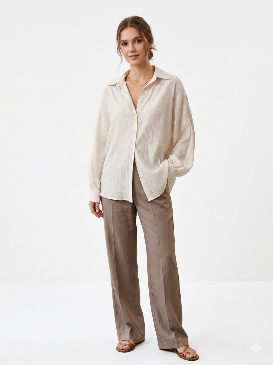 Pure Zen Button-Up πουκάμισο 