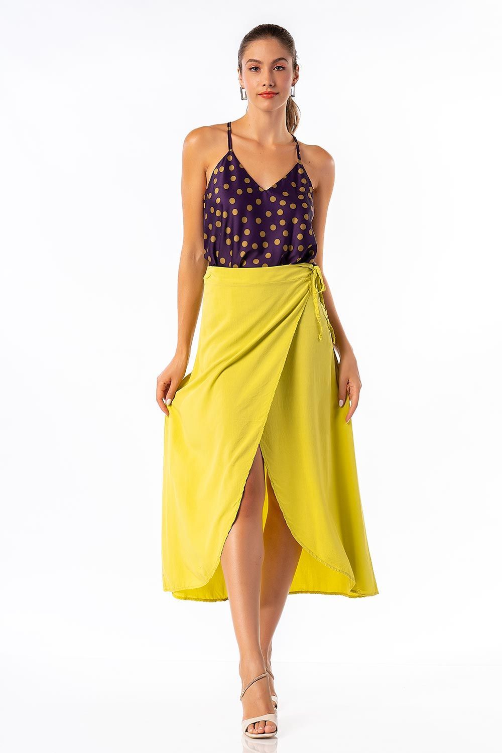 Spotted blouse 