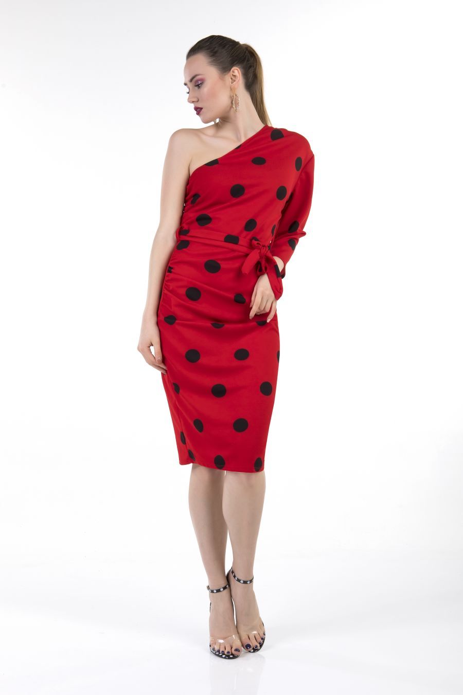 Spotted dress