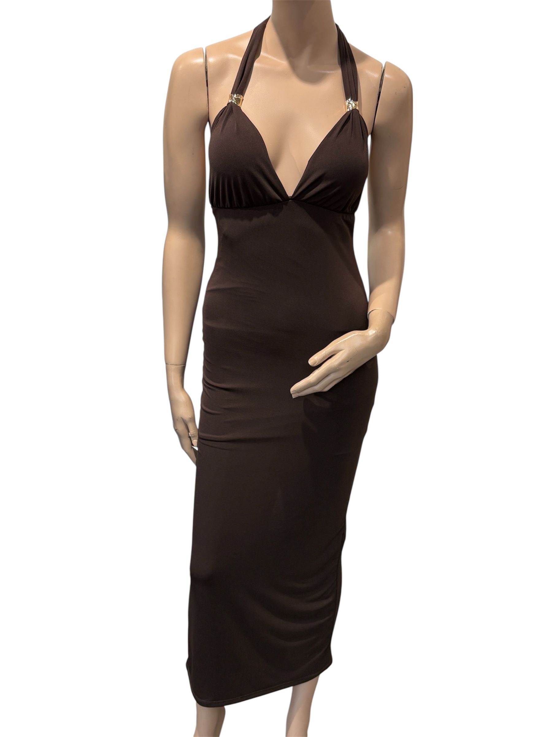 Nightout dress brown 