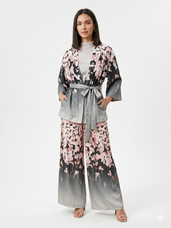 Dusk Rose Kimono