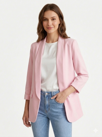 Powder Pink Executive σακάκι