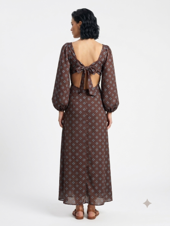 Boho Chic Floral Dress