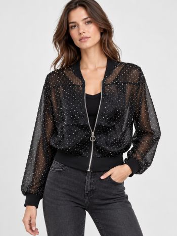 BOMBER SEE-THROUGH