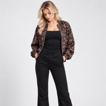 BOMBER ANIMAL PRINT