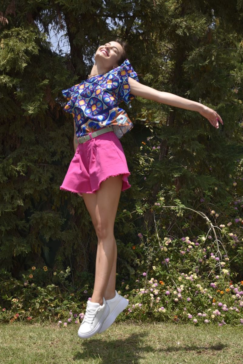 Wide leg shorts Φωτογραφία από Wide leg shorts