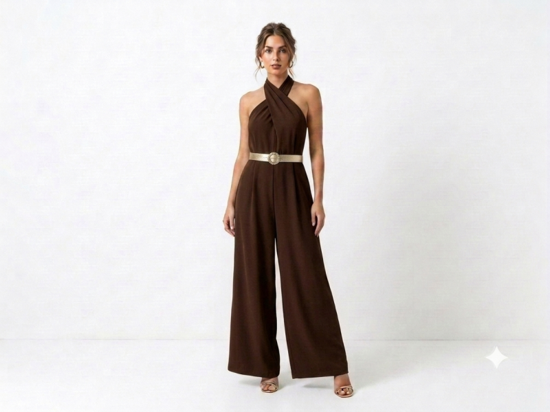 CROSS-NECK JUMPSUIT Φωτογραφία από CROSS-NECK JUMPSUIT