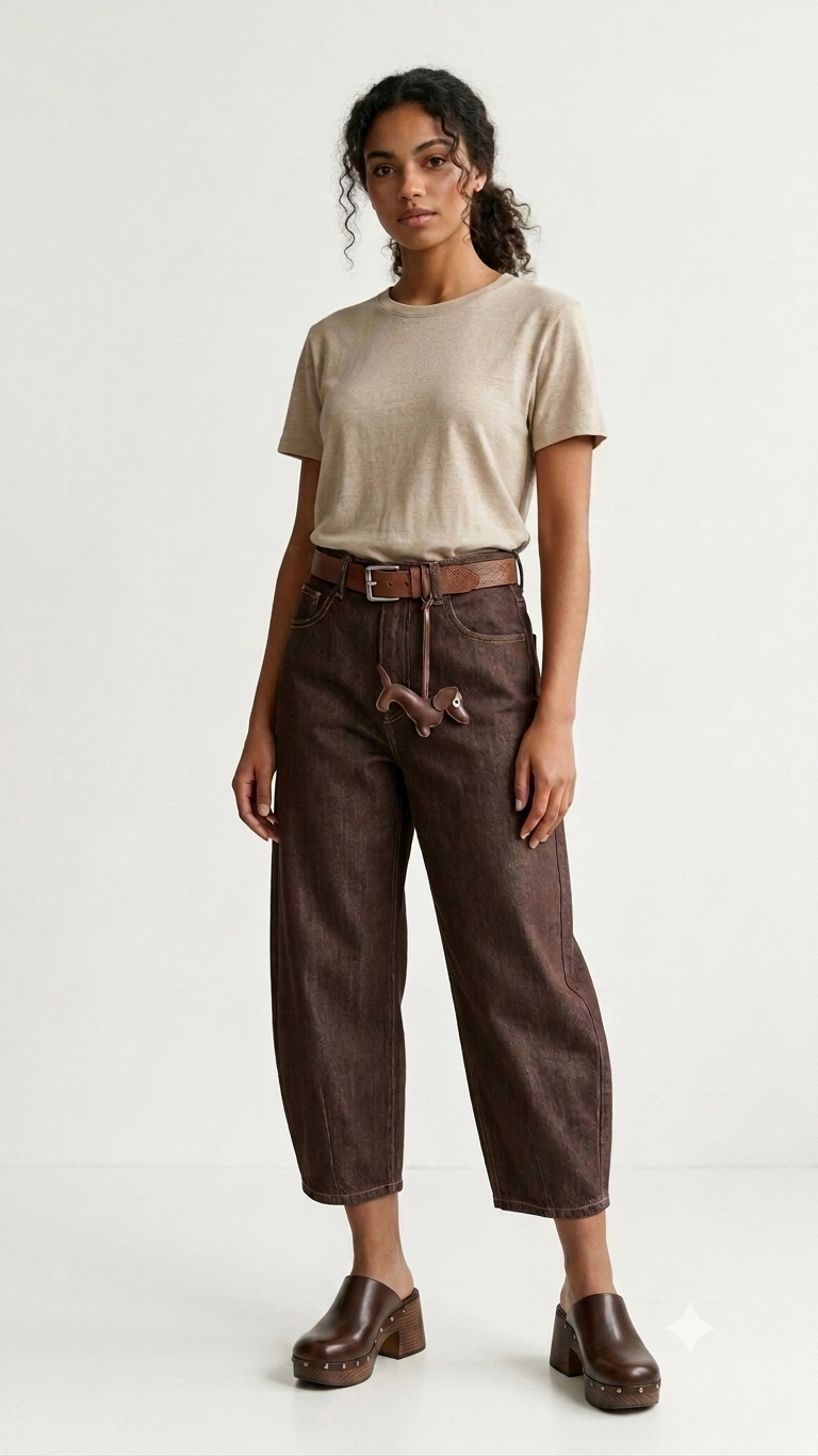 BROWN BARREL JEANS Φωτογραφία από BROWN BARREL JEANS