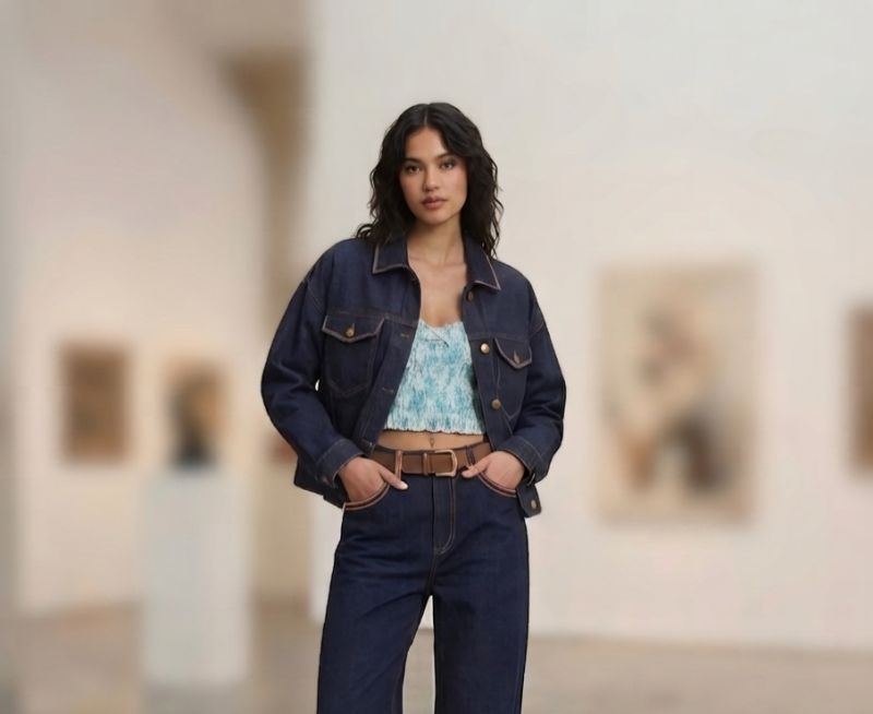 Φωτογραφία από Dark Indigo Jacket