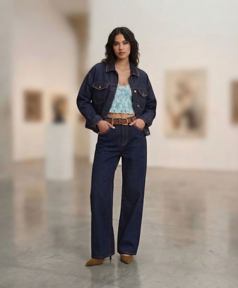Classic Sailor Dark Denim Trouser Φωτογραφία από Classic Sailor Dark Denim Trouser