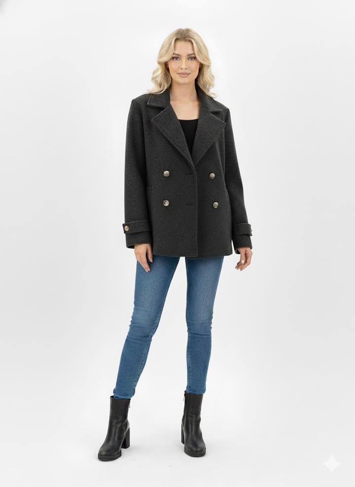 "City Chic" Wool-Look Σακάκι Φωτογραφία από "City Chic" Wool-Look Σακάκι