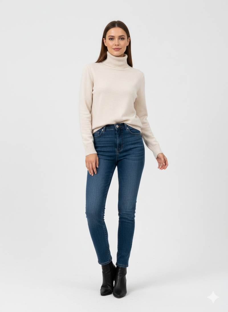 "Touch turtleneck knit" Φωτογραφία από "Touch turtleneck knit"