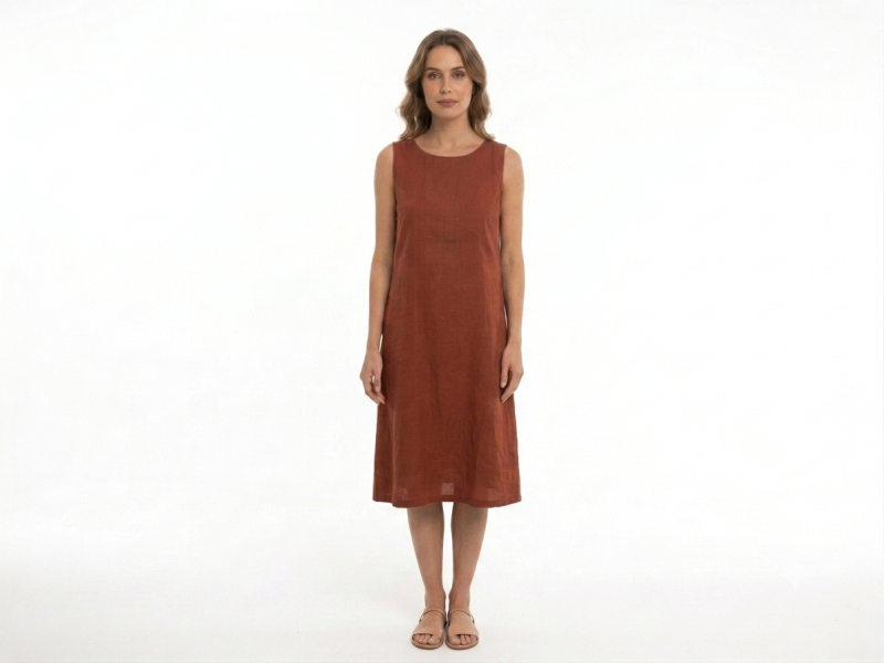 SLEEVELESS MIDI DRESS Φωτογραφία από SLEEVELESS MIDI DRESS