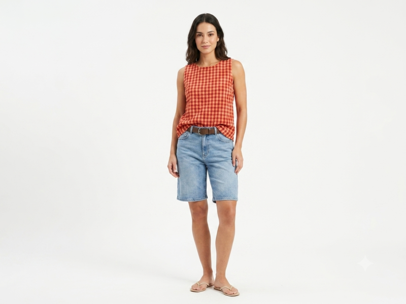 Φωτογραφία από GINGHAM TANK TOP