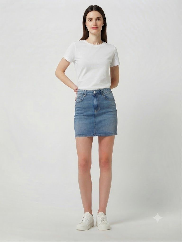 Essential Denim Skirt Φωτογραφία από Essential Denim Skirt
