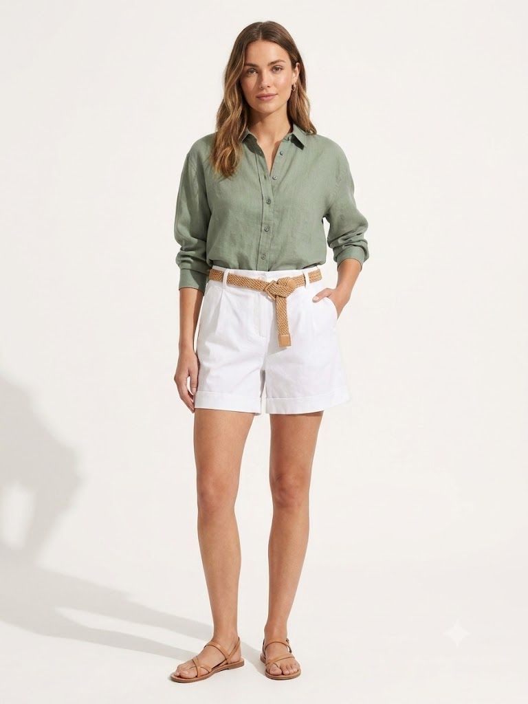Φωτογραφία από Summer Essential Belted Shorts