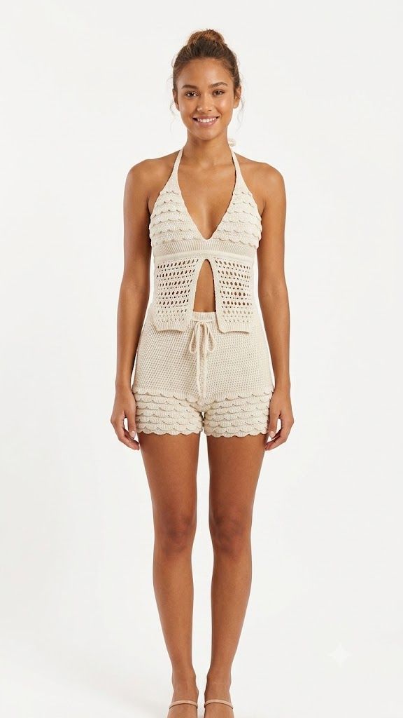 Sun-Kissed Knit Set Φωτογραφία από Sun-Kissed Knit Set