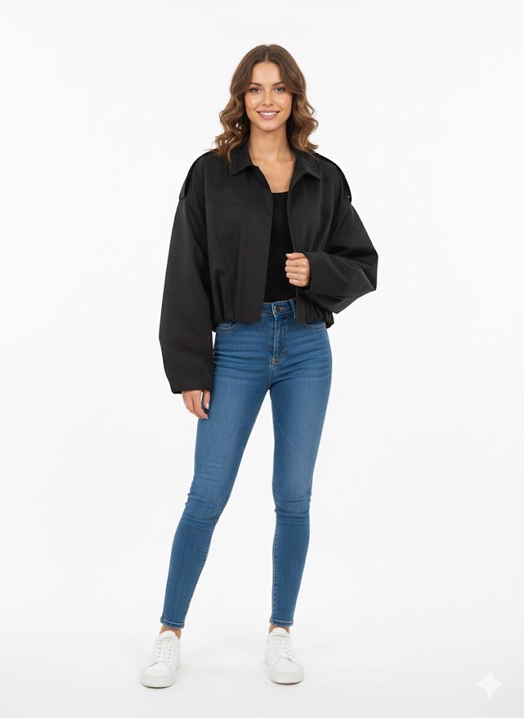 " Classic Rebel Crop " τζάκετ Φωτογραφία από " Classic Rebel Crop " τζάκετ