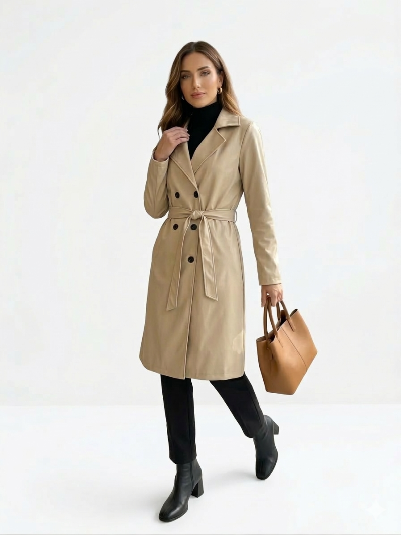 " Sahara Faux Leather " καπαρτίνα Φωτογραφία από " Sahara Faux Leather " καπαρτίνα