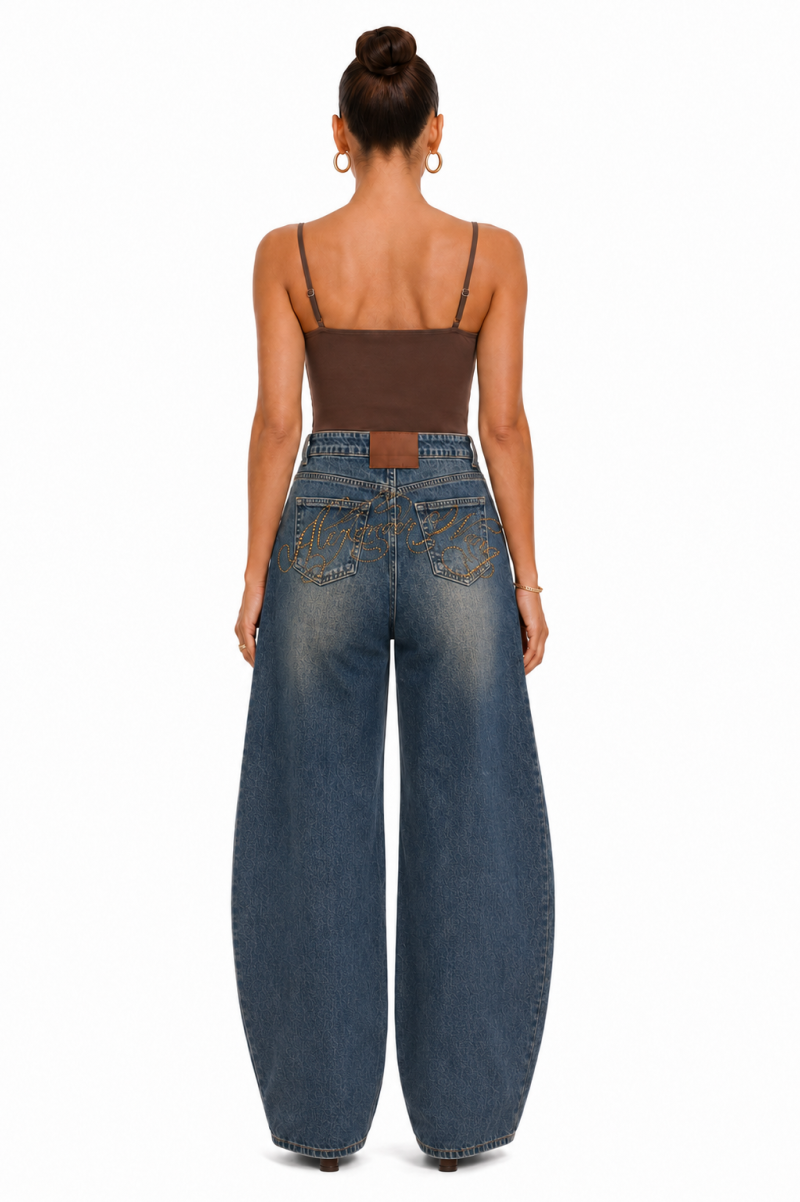 BARREL DENIM PANTS Φωτογραφία από BARREL DENIM PANTS