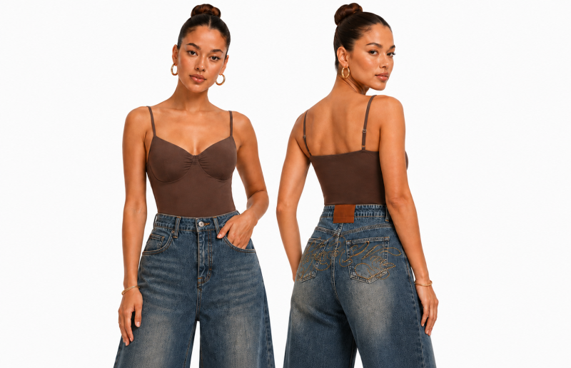 BROWN BODYSUIT Φωτογραφία από BROWN BODYSUIT