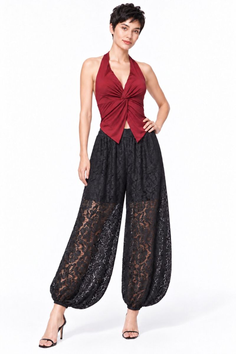 SHEER LACE PANTS Φωτογραφία από SHEER LACE PANTS